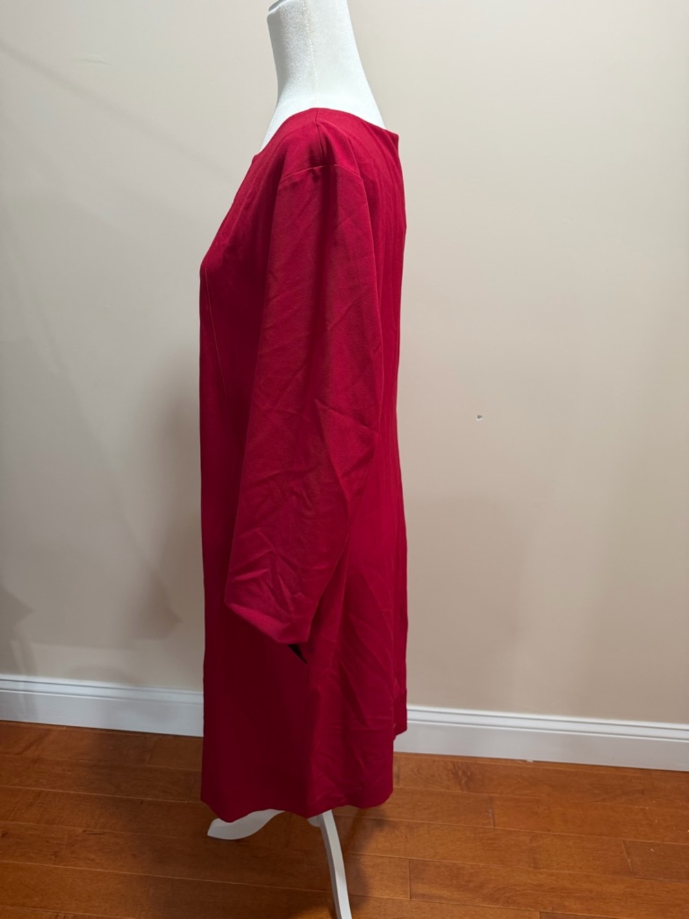 NWT MM Lafleur Rhubarb WonderTex 3/4 Length Sleeve Estuko Dress 3.0 Sz. 16 - Picture 4 of 7